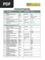 MDF Technical Data Sheet Overview | PDF | Materials Science | Building ...