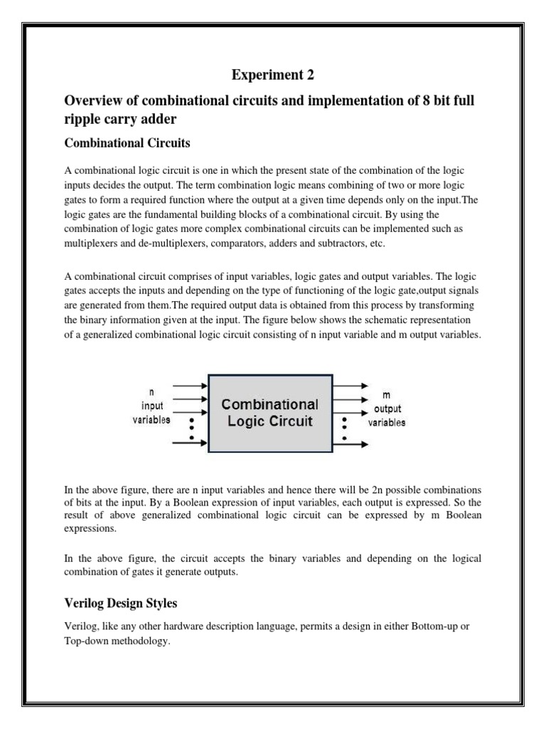 DIGITAL SYSTEM DESIGN Manual 2 | PDF | Logic Gate | Electronic Circuits
