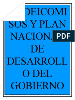 Fideicomisos y Plan Nacional de Desarrollo