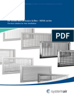 Air Grilles and Diffusion Grilles - NOVA Series: The Best Solution For Your Ventilation