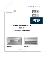 Technical Specifications for IMOS Fire Dampers