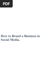 Business in Social Media