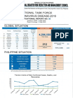 National Task Force COVID-19 Report Summary