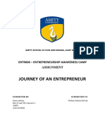 Journey of An Entrepreneur: Mayukh Acharya