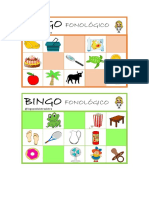 Bingo Fonológico PDF