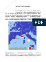 Microstatele Europei