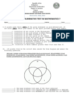 1.summative Test Math7