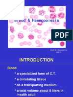 Blood & Haemopoiesis: Prof. Dr. Xiaoxun Xie 2005.3