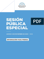 12-11-2020 SESIÓN PÚBLICA ESPECIAL - INFORMACIÓN PARA PRENSA