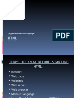 HTML For Students