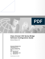 Cisco Aironet 350 Series Bridge Software Configuration Guide
