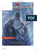 Storm King's Thunder D&D Campaign Document