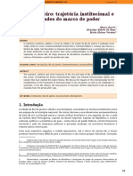 rio de janeiro - trajetória institucional e especifidades do marco de poder