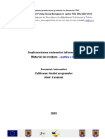 Implementarea sistemelor informatice - partea II.doc