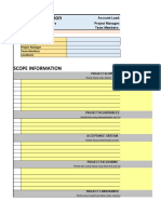 Project Management Form