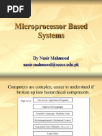 Microprocessor Based Systems: by Nasir Mahmood Nasir - Mahmood@seecs - Edu.pk