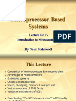 19 Microprocessor Systems Lecture No 19 Microcontroller Introduction PDF