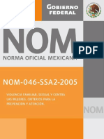 NOM-046. VIOLENCIA SEXUAL Y FAMILIAR A LAS MUJERES