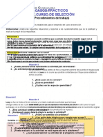 Casos Procedimientos de Trabajo