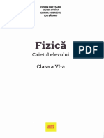 Fizica - Clasa 6 - Caietul Elevului - Florin Macesanu, Victor Stoica, Corina Dobrescu, Ion Bararu