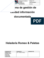 SGC - Heladeria Romeo y Paleta