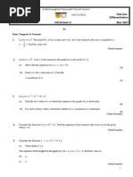 Wksheet Calculus 1 Differentiation For Ch. 7 P1 & P2 PDF