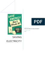 Saving Electricity: How Can We Reduce Our Energy Consumption?