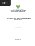 Said Nursi Nin Aleviliğe Bakışı PDF