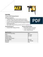 Compact SDS Chipping Hammer Selling Propositions