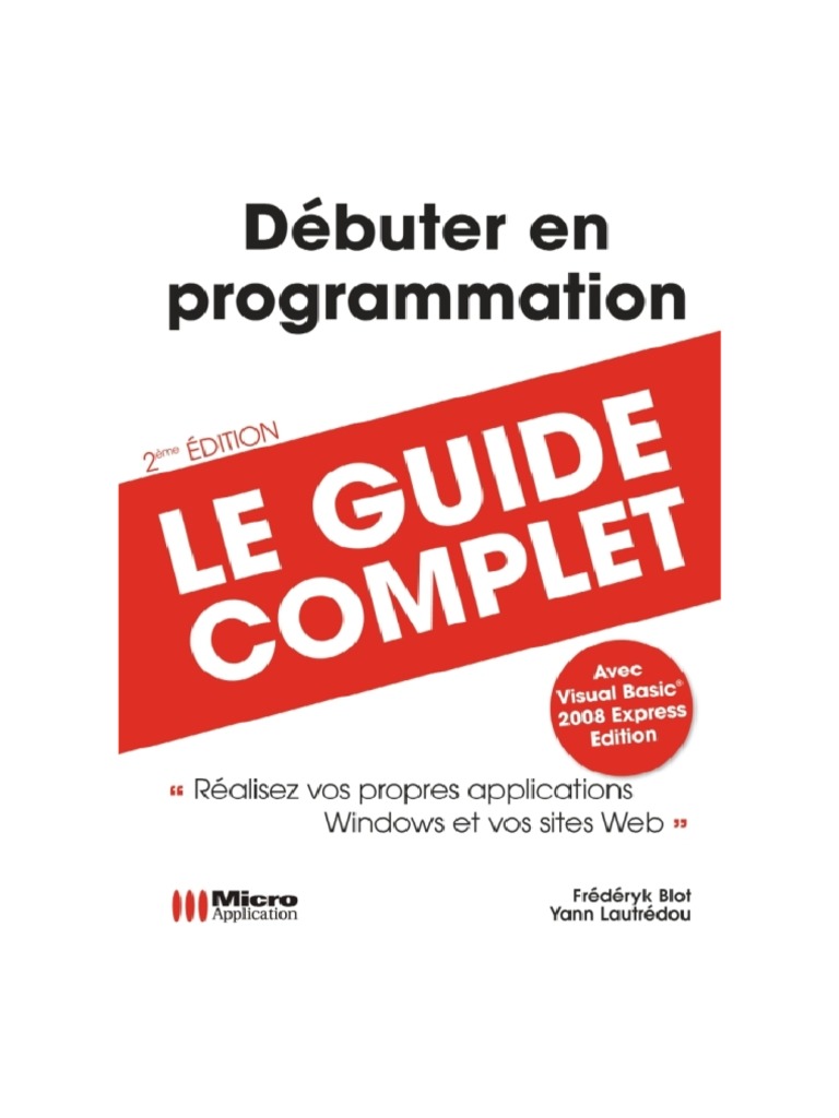 Guide Complet de Programmation Informatique | PDF