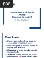 Instruments of Trade Policy LVC ICAI