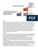 Patriarch: A Hypermedia Environment For The Support of Architectural Design