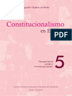 Constitucionalismo en Ecuador PDF