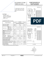 Semiconductor KHB7D0N65P1/F1: Technical Data