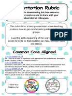 PresentationRubric2 PDF