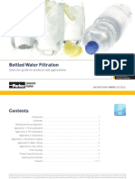 Bottled Water Filtration: Selection Guide For Products and Applications