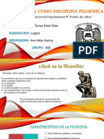 Lógica Como Disciplina Filosófica - Gomez Torres Erick Dilan.468 PDF