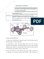 Mecanismo de Diferencial Trabajo 6062020