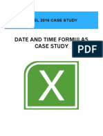 Date and Time Formulas Case Study