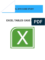 Excel 2016 Case Study