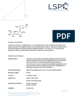 Product Information Sheet Corning Gentamicin Sulfate