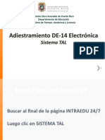 DE-14 Electronica Actualizada