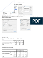 Example Cross Tabulation