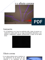 Ionizacion y Efecto Corona