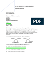 Geométric Isomerism Practice Problems