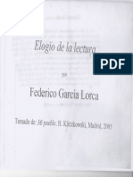 DISCURSO DE FEDERICO GARCÍA LORCA