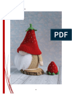 Strawberry Gnome Pattern