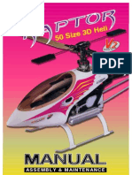 50 Size 3D Heli: Assembly&Maintenance