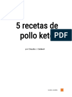 5 Recetas Pollo Keto