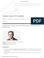 Conduct risk in FX markets _ FCA